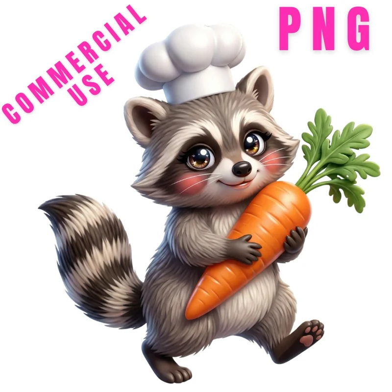 Raccoon Chef