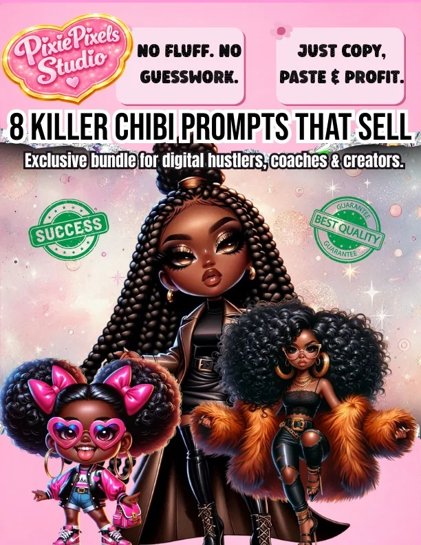 8 Killer Chibi Prompts That Sell Ebook